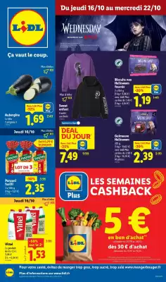 Catalogue Lidl (valable jusqu'au 22-10)