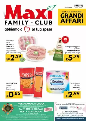 Volantino Maxi Family (valido fino al 22-10)