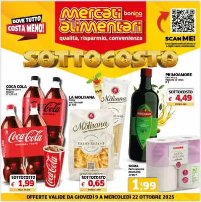 Volantino Mercati Alimentari (valido fino al 22-10)