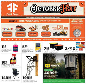 Mills Fleet Farm weekly ad week 41 Page 1