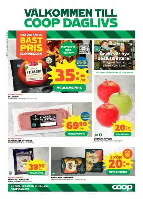 Coop Daglivs reklamblad