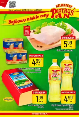 Delikatesy Piotruś Pan gazetka (ważność do 18-10)