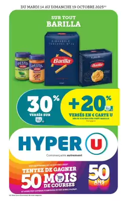 Catalogue Hyper U (valable jusqu'au 19-10)