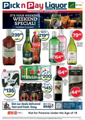 Pick n Pay Liquor catalogue
