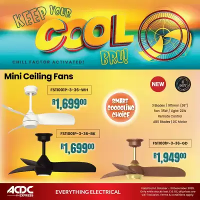 ACDC Express catalogue (valid until 31-12)