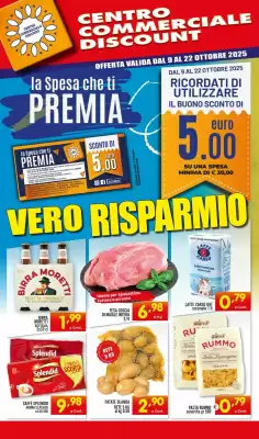 Volantino Centro Commerciale Discount (valido fino al 22-10)