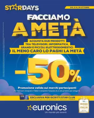 Volantino Euronics (valido fino al 30-10)