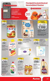 Auchan akciós újság hét 41 Oldal 47