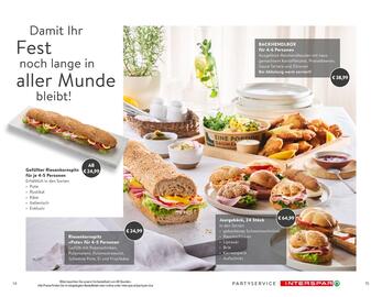 Interspar Restaurant Flugblatt Seite 8
