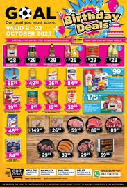 Goal Supermarket catalogue Page 1