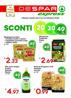 Volantino DeSpar Express (valido fino al 22-10)