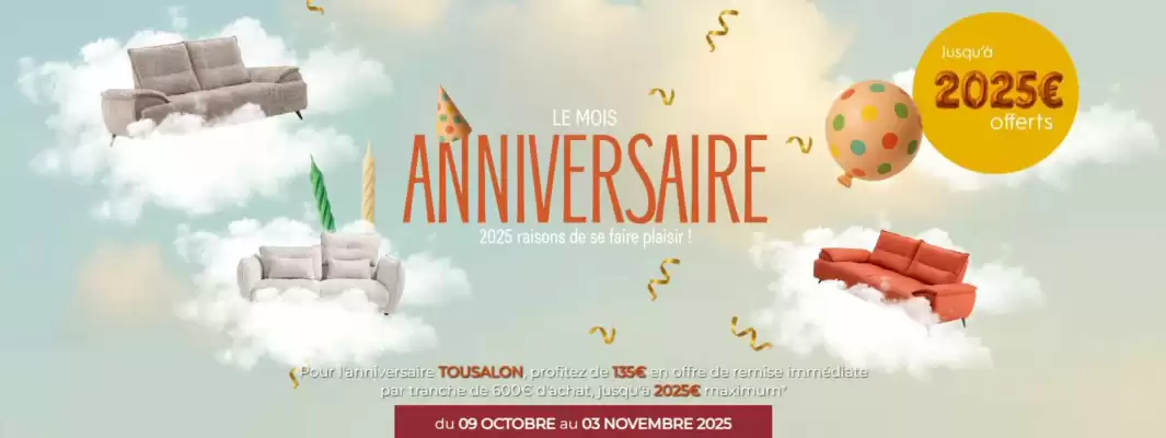 Catalogue Tousalon (valable jusqu'au 3-11)