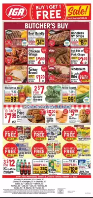 IGA weekly ad (valid until 14-10)