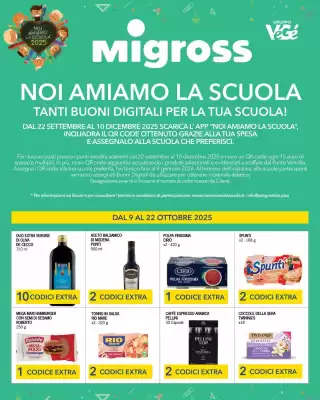 Volantino Migross Supermercati e Market (valido fino al 22-10)