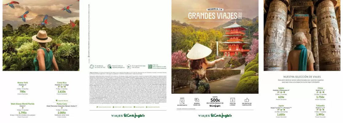 Catálogo Viajes El Corte Inglés (válido hasta el 1-01)