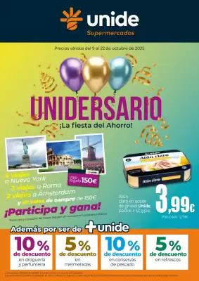 Folleto Unide Supermercados (válido hasta el 22-10)