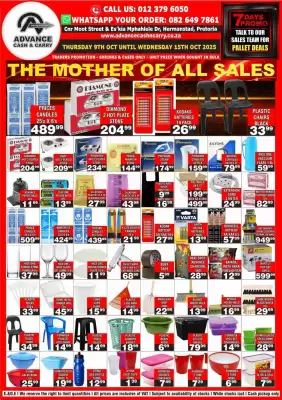 Advance Cash n Carry catalogue (valid until 15-10)