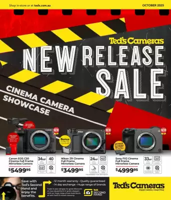 Teds Cameras catalogue (valid until 2-11)