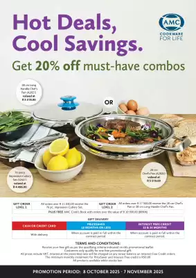 AMC Cookware catalogue (valid until 7-11)