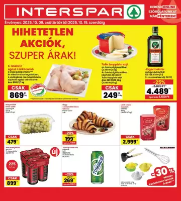 Interspar akciós újság