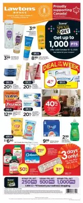 Lawtons Drugs flyer (valid until 15-10)