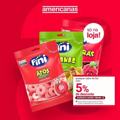 Encarte Lojas Americanas (válido até 20-10)