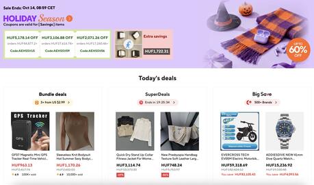 AliExpress akciós újság Oldal 1