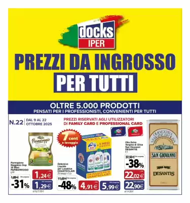Volantino Docks Cash&Carry (valido fino al 22-10)
