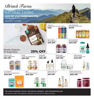 Bristol Farms weekly ad (valid until 4-11)