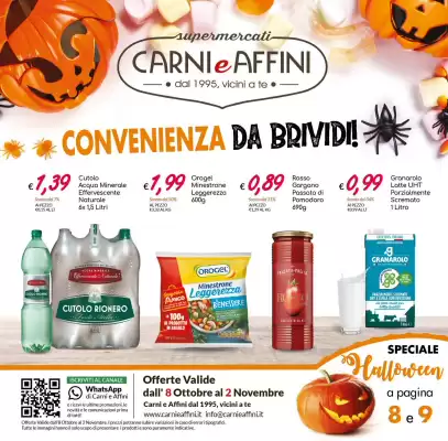 Volantino Carni e Affini Supermercati (valido fino al 2-11)