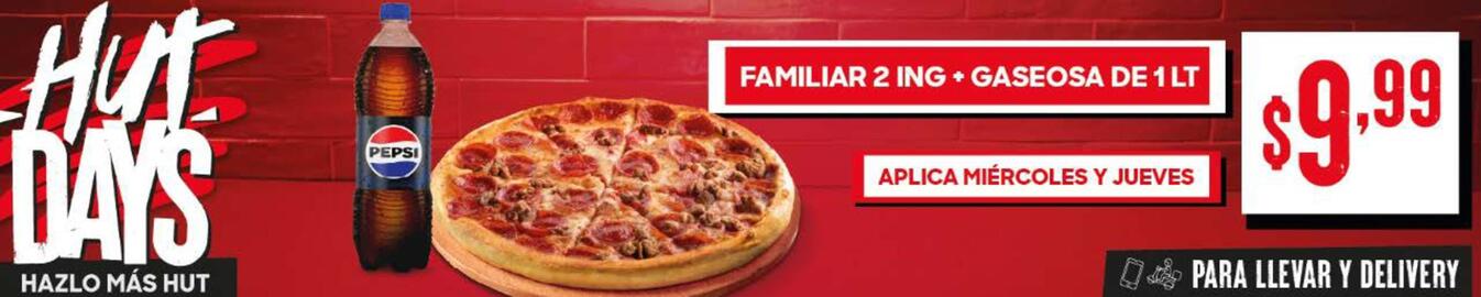 Catálogo Pizza Hut Página 1