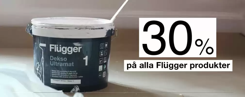 Flügger Färg reklamblad (giltig till och med 24-10)