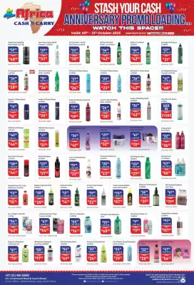Africa Cash and Carry catalogue (valid until 15-10)