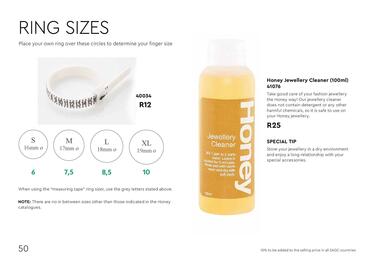 Honey Fashion Accessories catalogue Page 52