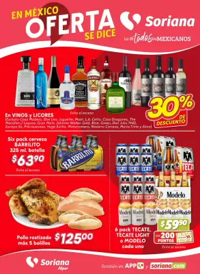Folleto Soriana Híper (válido hasta 15-10)