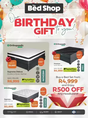 The Bed Shop catalogue (valid until 31-10)