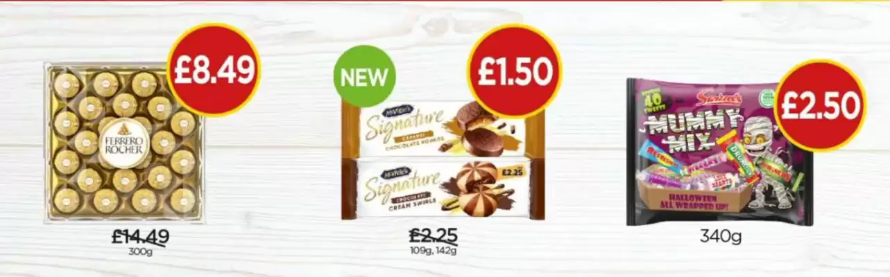 Budgens leaflet (valid until 26-10)