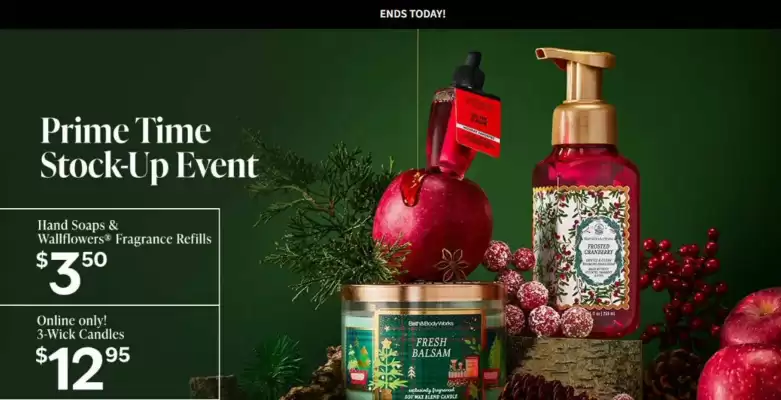 Bath & Body Works weekly ad (valid until 15-10)