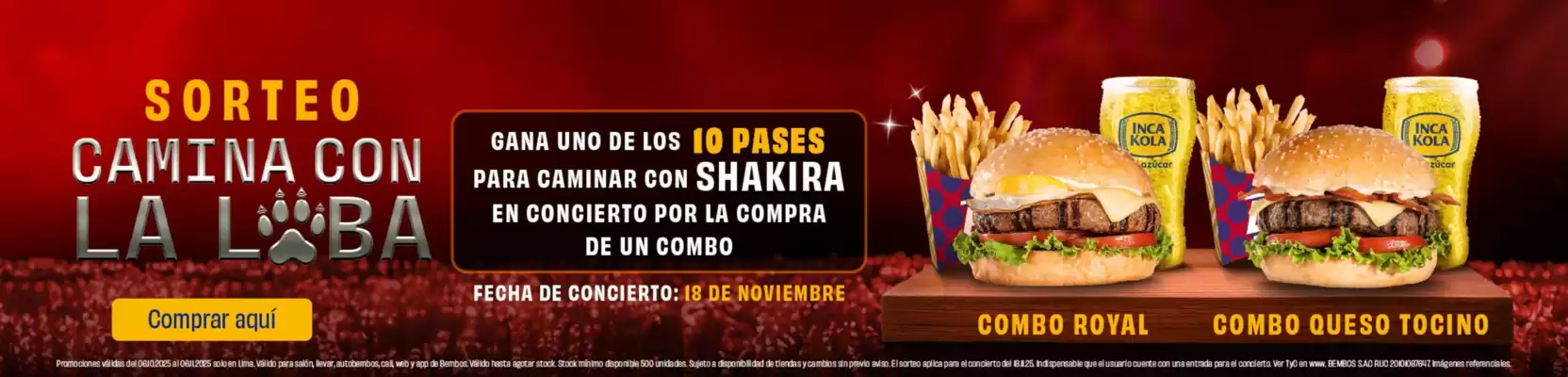 Catálogo Bembos (válido hasta 18-11)