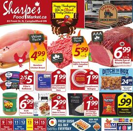 Sharpe's Food Market flyer week 41 Page 1