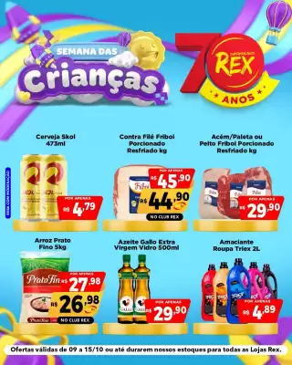 Catálogo Supermercados Rex (válido até 15-10)
