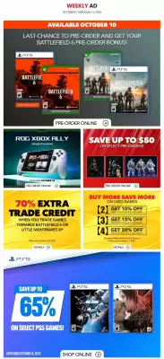 GameStop flyer