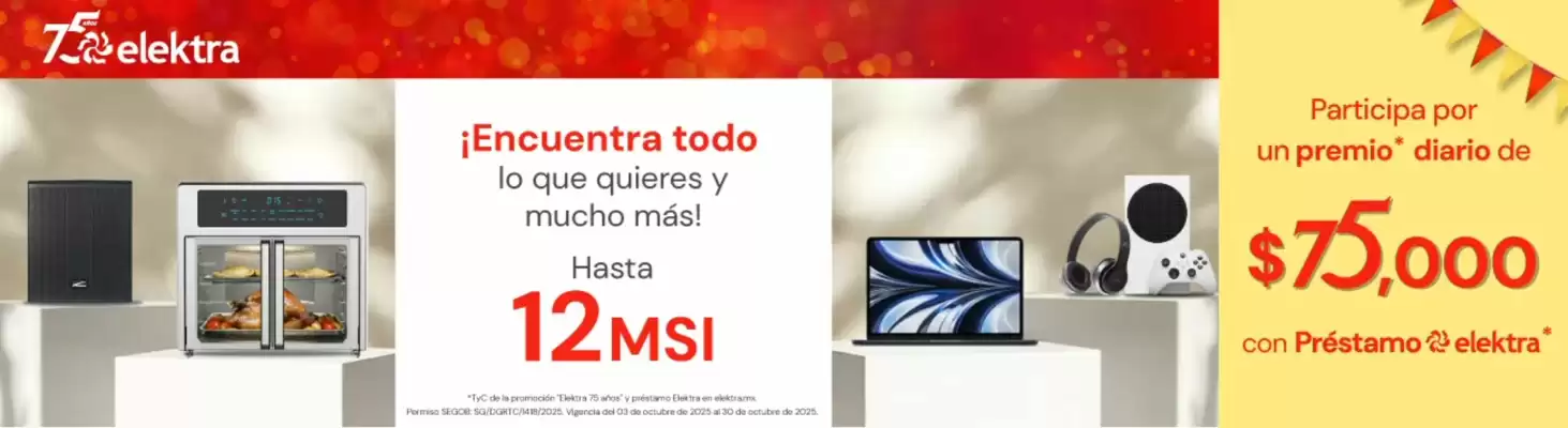 Catálogo Elektra (válido hasta 30-10)