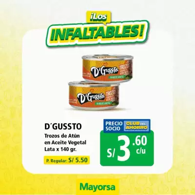Catálogo Mayorsa (válido hasta 14-10)