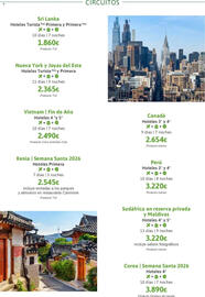 Catálogo Viajes El Corte Inglés Página 4