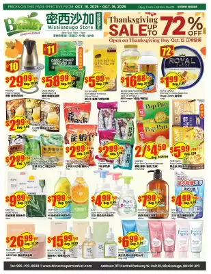 Btrust Supermarket flyer (valid until 16-10)