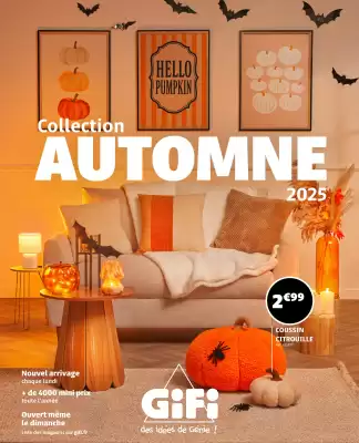 Catalogue Gifi (valable jusqu'au 27-10)