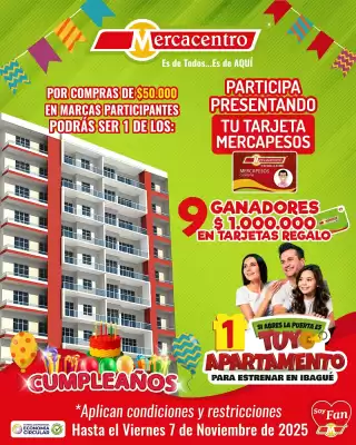 Catálogo MercaCentro (válido hasta 7-11)