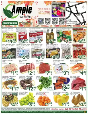 Ample Food Market flyer (valid until 16-10)