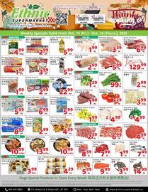 Ethnic Supermarket flyer week 41 Page 1